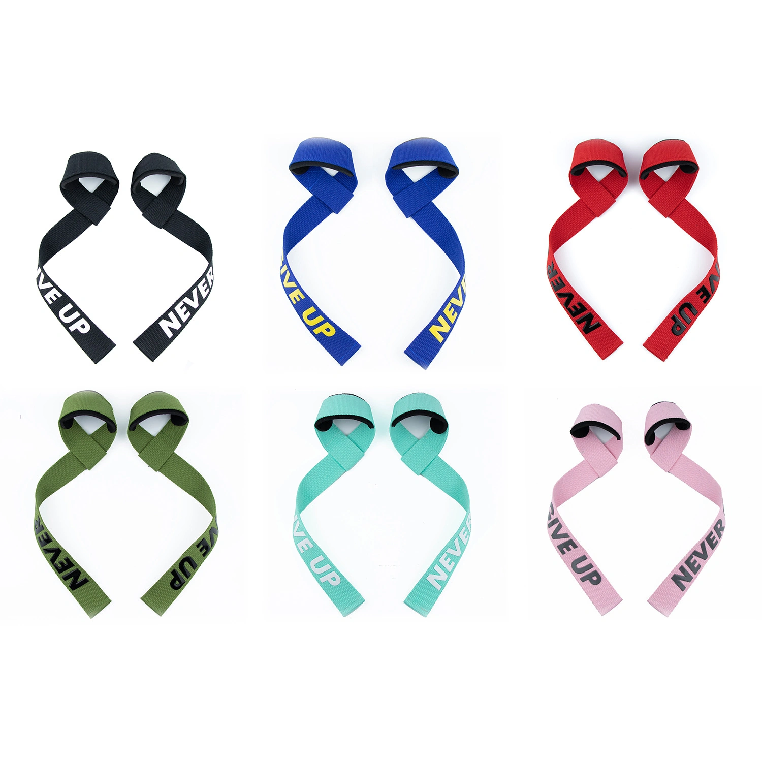 Original six-color comparison photograph showing one pair in each available shade