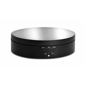 Electric Rotating Display Stand: 13.8 cm Size and Power Checks