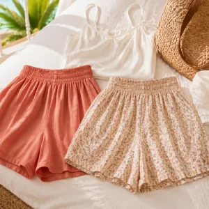 Guide des shorts fluides taille haute pour plage, chaleur et valise légère