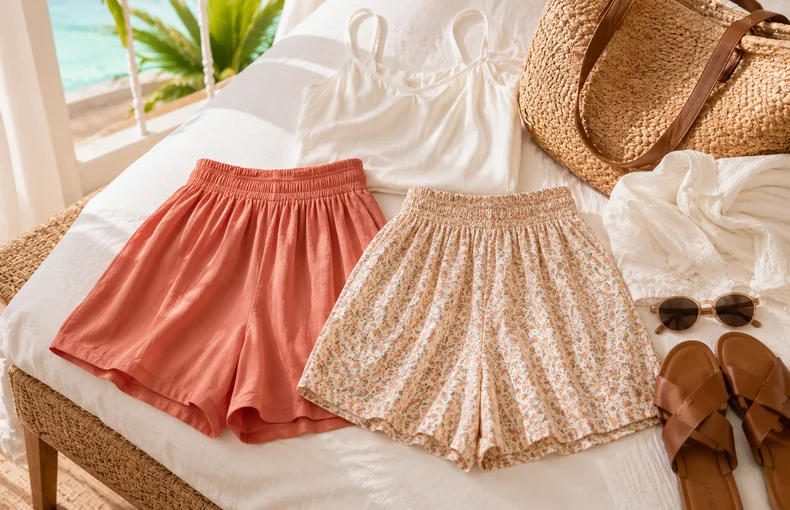 Ratgeber für weite High-Waist-Shorts: Strandreisen, Sommeroutfits und leichtes Packen