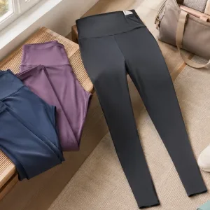 Guía de leggings deportivos de tiro alto en pack de 2 para yoga, viaje y diario