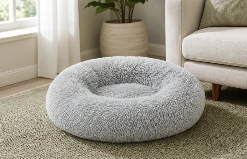 Cama redonda de 40 cm: diámetro exterior y espacio útil
