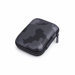 Camouflage Travel Cable Organizer Case with Mesh Pocket