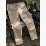 Men's Reinforced Knee Cargo Work Pants for Outdoor Hiking