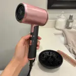 Professional 2400W Foldable Ionic Hair Dryer with Diffuser