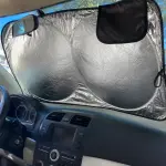 Foldable Car Windshield Sunshade for Hot Weather Parking