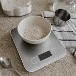 Bascula Digital de Cocina de Acero para Reposteria y Meal Prep