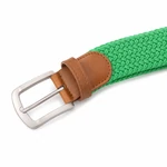 Elastischer Flechtgürtel mit Metallschnalle
