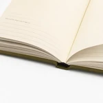 A5 Guided Journal with Olive Green Cloth Cover