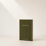 A5 Guided Journal with Olive Green Cloth Cover