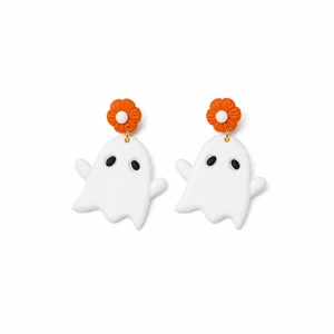 Paparazzi Halloween Ghost & Pumpkin Dangle Earrings