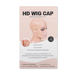 Bonnets HD pour perruque en maille fine extensible – Lot de 2