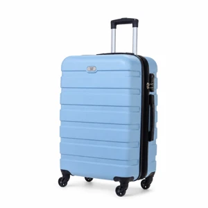 World Polo 20-Inch ABS Spinner Suitcase
