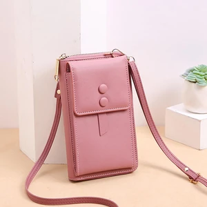 Mini Borsa Porta Cellulare con Scomparti Carte