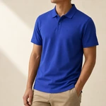 Herren-Poloshirt aus Polyester – 20 Farben