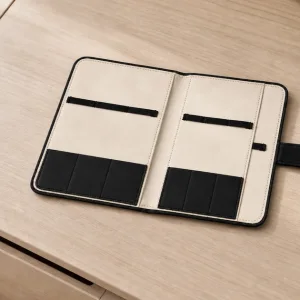 6-Slot Watch Strap Organizer: Folding PU Pouch for Spare Bands