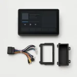Tela multimidia automotiva de 9 polegadas com audio DSP e USB