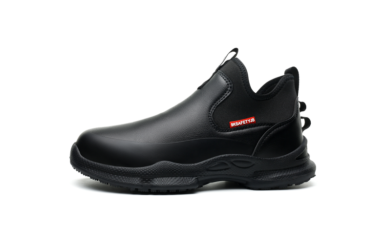 Zapatos de cocina sin cordones: tallas EUR y materiales