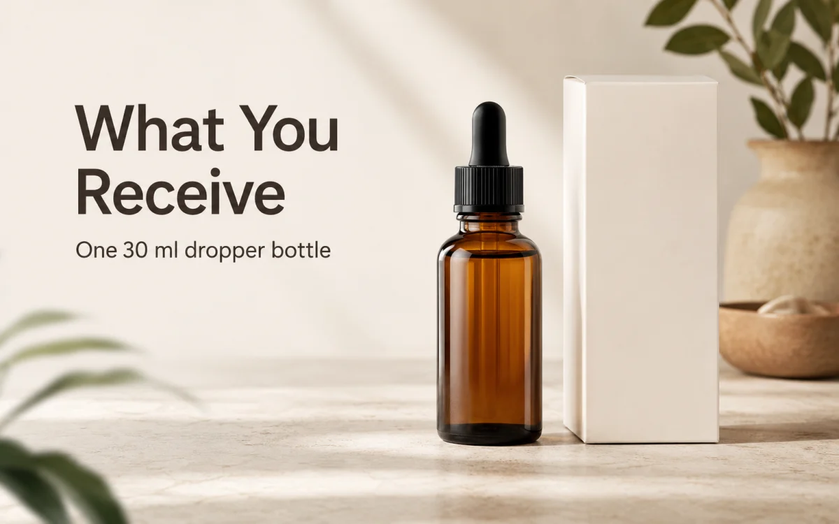 O que e este frasco conta gotas de 30 ml de suplemento liquido para adultos