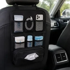 Guida organizer sedile auto con tasche in rete