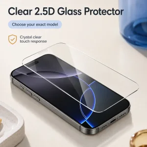 Protector de pantalla 2.5D de vidrio templado para iPhone 13-17