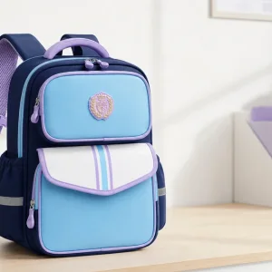 Sac Ecole Colorblock: Guide Taille, Poches et Ajustement