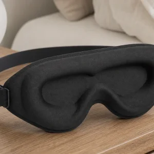 Antifaz Memory Foam Contorneado: Presion, Ajuste y Espacio para Pestañas