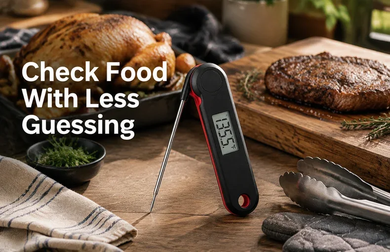 Digital Meat Thermometer Guide for BBQ, Roasting and Everyday Cooking