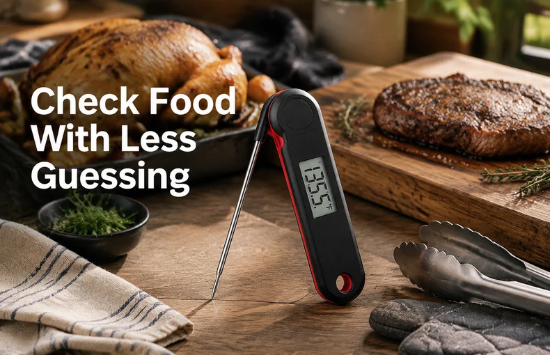 Digital Meat Thermometer Guide for BBQ, Roasting and Everyday Cooking