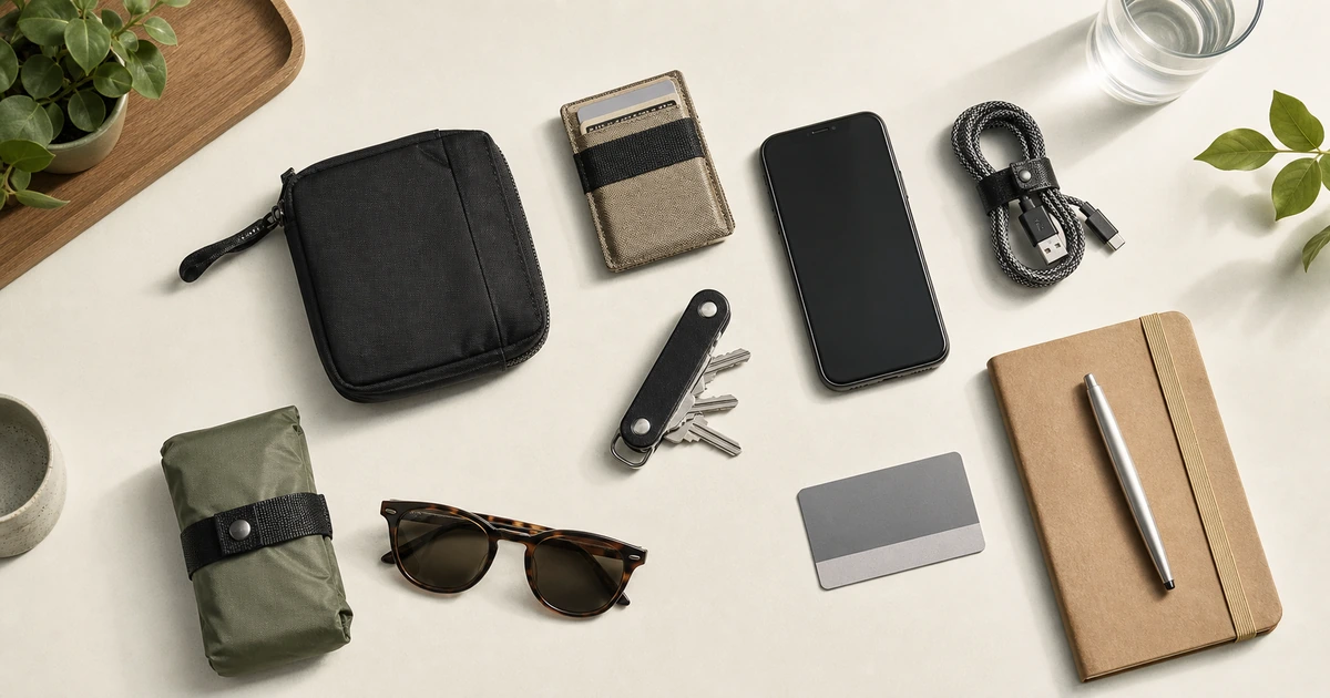Everyday Carry Essentials for Work, Errands, and Travel