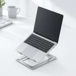 Supporto pieghevole in alluminio per laptop