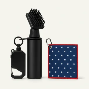 Golf Club Brush Cleaner Towel Set