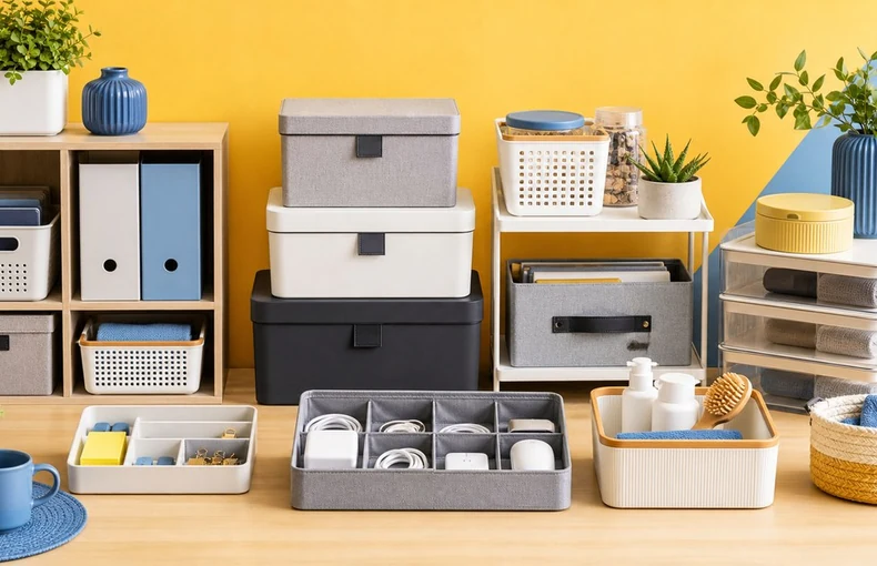 Produits d’organisation de la maison pour simplifier les espaces du quotidien