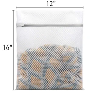 Wäschenetz-Set aus Waben-Mesh