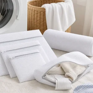 Sacs de lavage en maille pour linge délicat, chaussettes et voyage