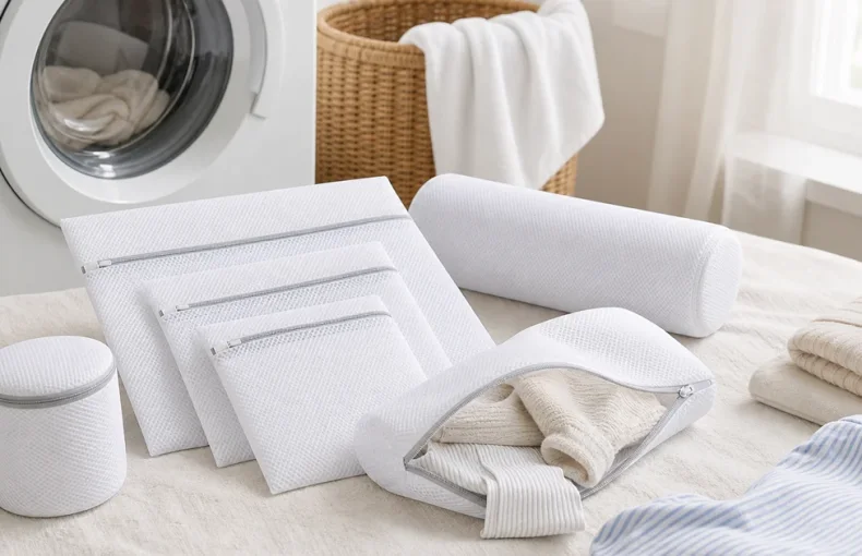 Sacchetti in rete per bucato delicati, calze e viaggio