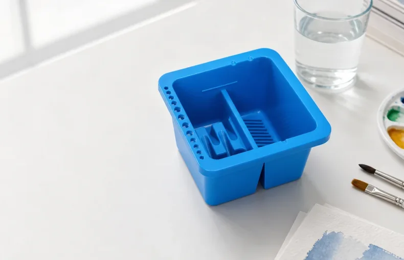 How to Clean Watercolor and Acrylic Brushes: Basin Setup and Care