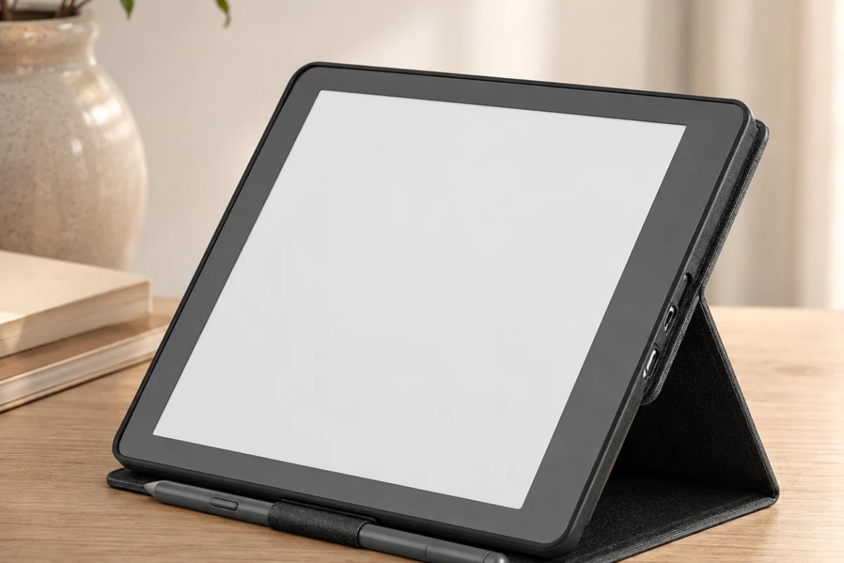 Angulo de soporte folio plegable para leer y revisar notas