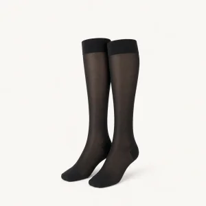 Chaussettes hautes de maintien pour voyage et longues journees debout