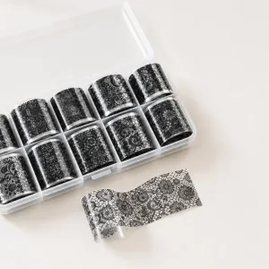 Foils Ongles Dentelle: Guide Largeur, Design et Application