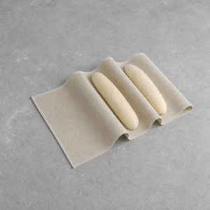 Guía de tamaños de tela de lino para fermentar baguettes