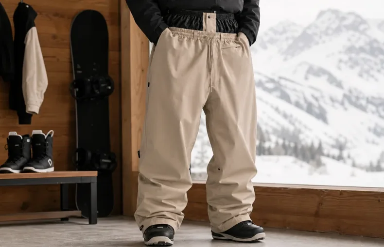 Calca Snowboard Loose Fit: Polainas, Ventilacao e Camadas