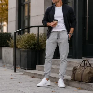 Men's Cotton-Blend Fleece Jogger Sweatpants Guide for Travel, Zip Pockets and Everyday Layers