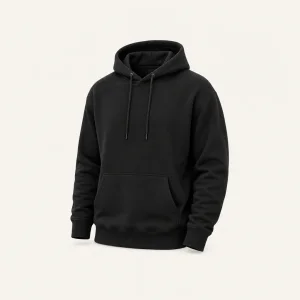 Herren Schwerer Cotton-Fleece Kapuzenpullover für den Alltag