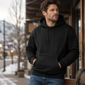 Men's Heavyweight Cotton Fleece Hoodie Guide for Winter Layering, Travel and Daily Wear