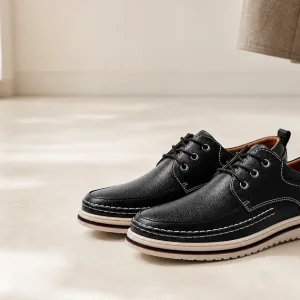 Chaussures Homme en Cuir a Lacets: Taille, Couleurs et Style Quotidien