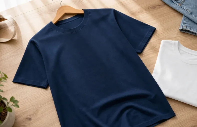 Men's Plain Cotton Crew-Neck T-Shirt: Fit, Colors and Care Guide
