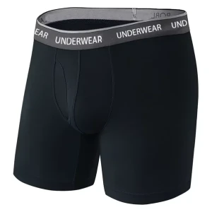 Boxer masculino seamless em rayon e spandex para uso diário