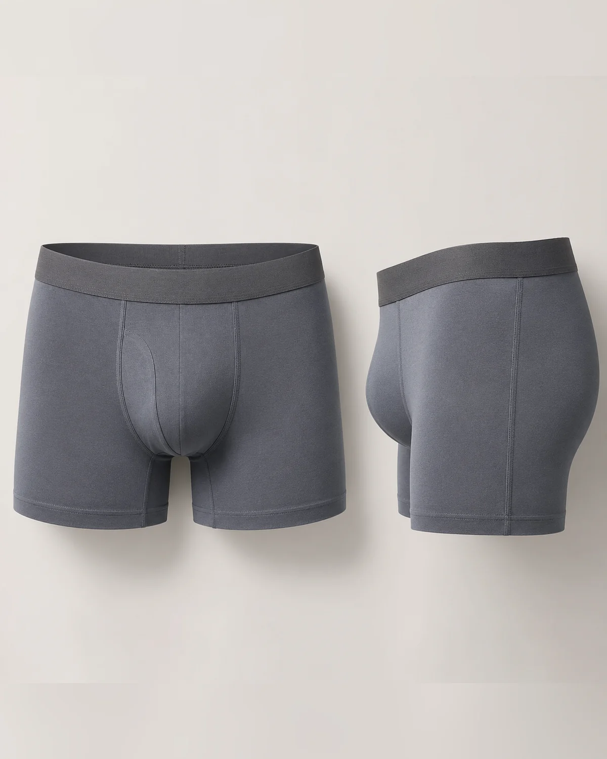 Cena de uso diário para Boxer masculino seamless em rayon e spandex para uso diário