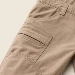 Men's Reinforced Knee Cargo Work Pants for Outdoor Hiking